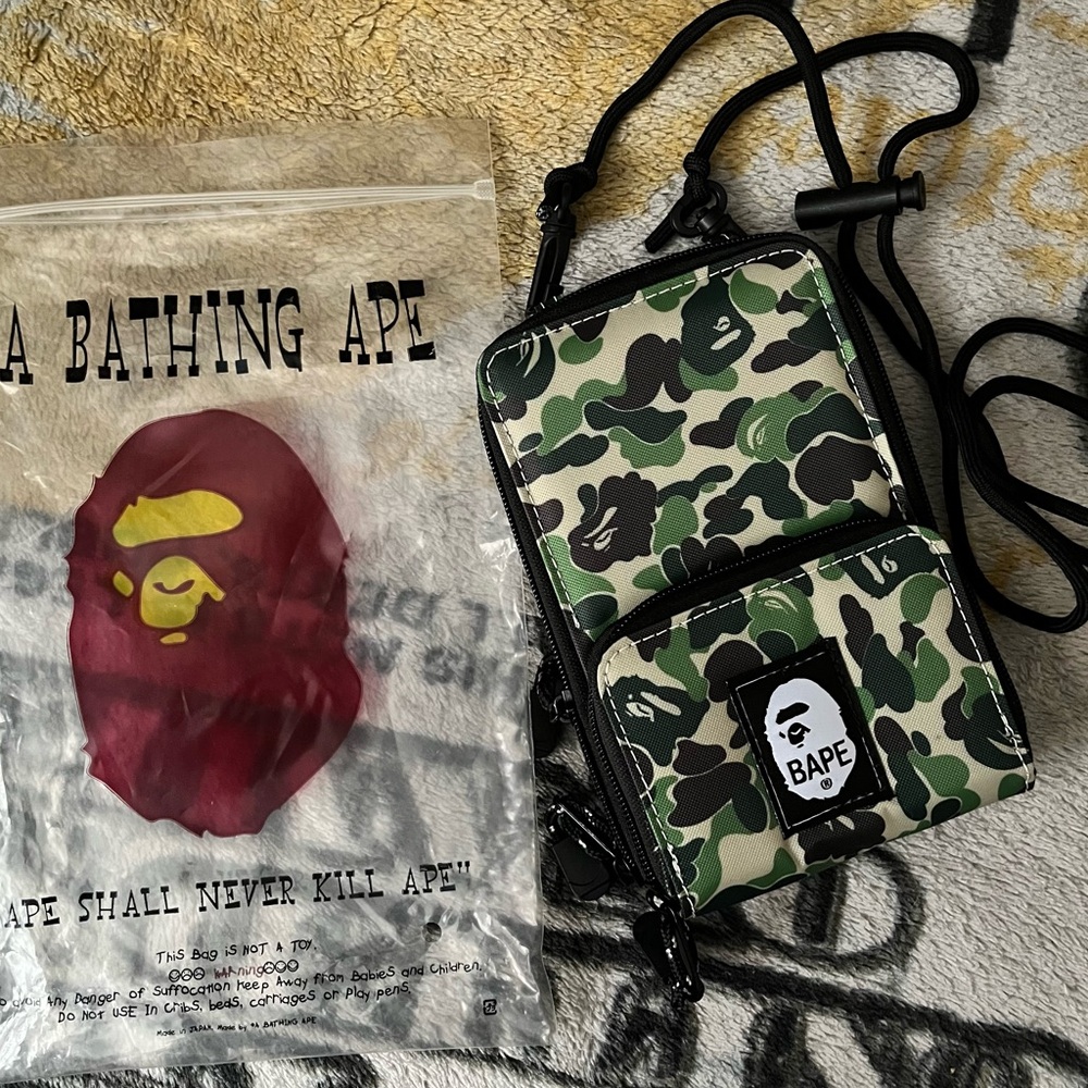 Milo Bape | camouflage shoulder bag